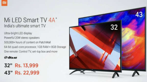 சியோமி 43' இன்ச் Mi 4X TV