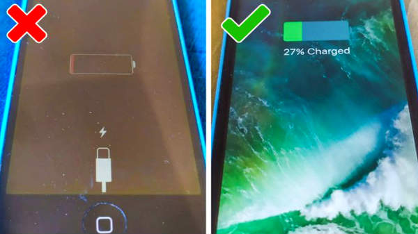 5. 0% சார்ஜ் வரை ஸ்மார்ட்போனை பயன்படுத்தும் பழக்கம்