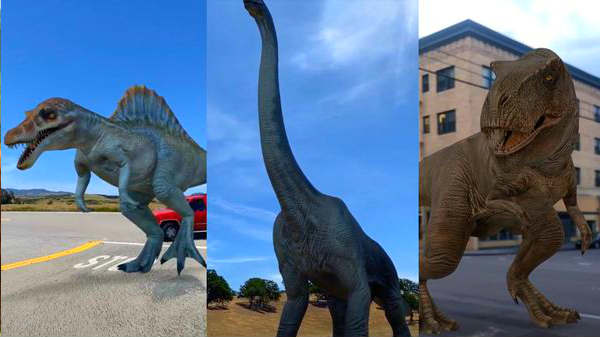 வைரல் ஆகும் டைனோசர்கள்