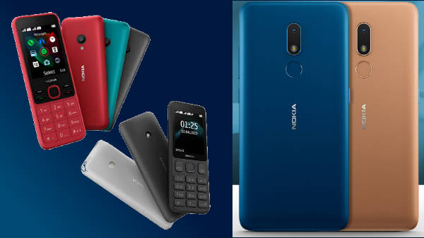 நோக்கியா சி3, நோக்கியா 125 மற்றும் நோக்கியா 150 விலை