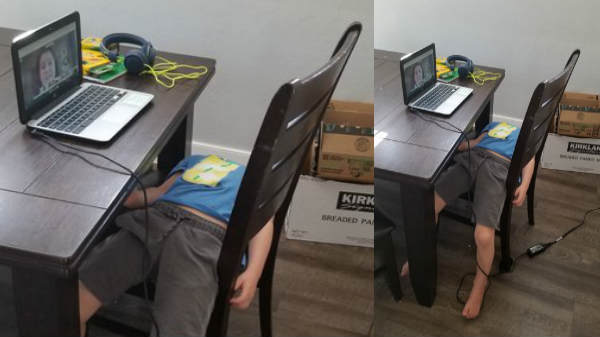 நாற்காலியில் தூங்கிய படம் 