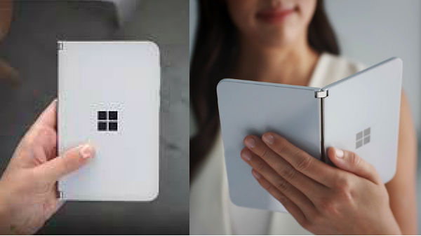 சர்பேஸ் டுயோ போல்டப்பில் ஸ்மார்ட்போன்