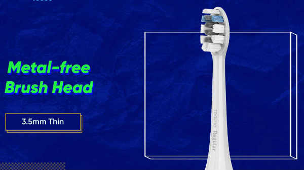 ஆன்டிபாக்டீரியல் பிரிஸ்டிலுடன் எலக்ட்ரிக் டூத் பிரஷ் 