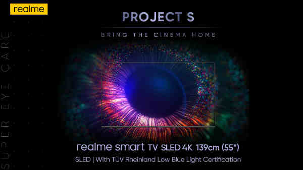 SLED 4K ஸ்மார்ட் டிவி RGB பின்னொளி