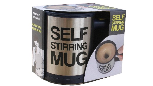 5. செல்ப் ஸ்டிர்ரிங் மக் (Self-stirring mug)