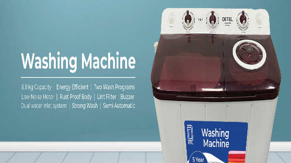 செமி ஆட்டோமேட்டிக் வாஷிங் மெஷின்