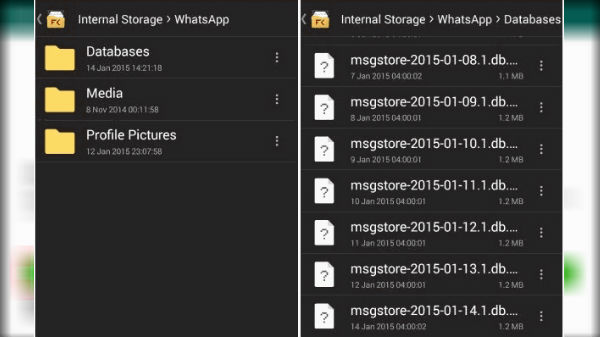 டெலீட் ஆனா சாட்களை ஆண்ட்ராய்டு மெமரி பேக்அப் இல் இருந்து ரீஸ்டோர் செய்யும் முறை