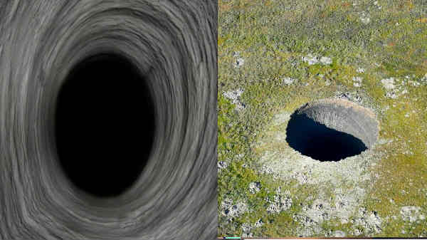 பூமியில் ராட்சஸ பள்ளங்கள் 