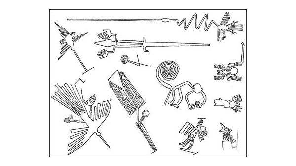 நாஸ்கா கோடுகளும் சில வடிவங்களும்  