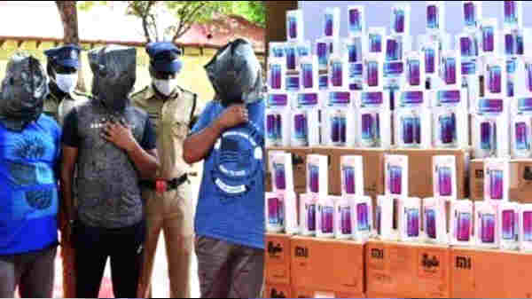 10 கோடி ரூபாய் மதிப்பிலான ஸ்மார்ட்போன்கள் கொள்ளை