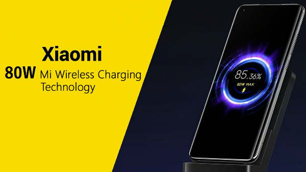 80W Mi வயர்லெஸ் சார்ஜிங் தொழில்நுட்பம்