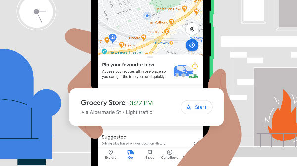  வழியாக Frequent destination