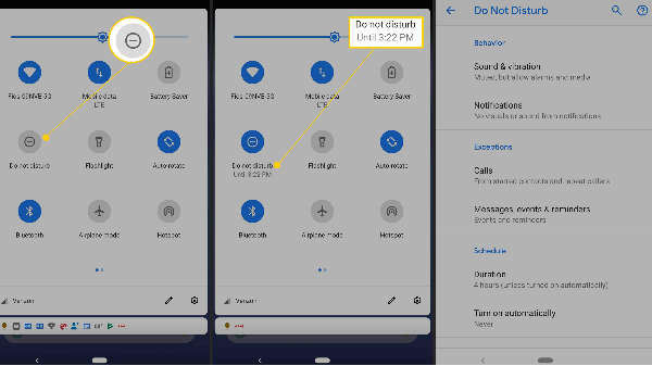 உங்களின் விருப்பம் படி செயல்படும் டூ நாட் டிஸ்டர்ப் மோடு 