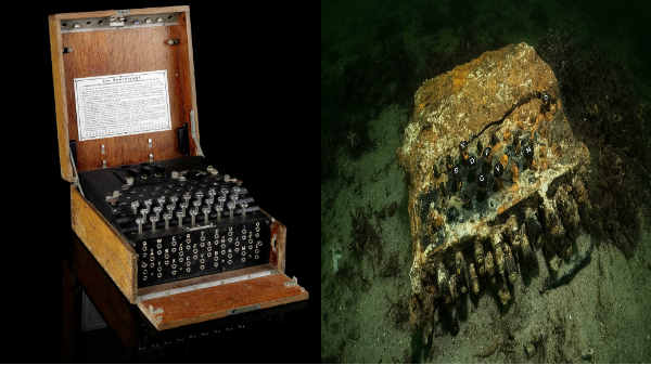 அடோல்ஃப் ஹிட்லரின் யு-படகில் இருந்த எனிக்மா இயந்திரமா?