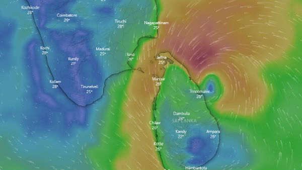 வங்கக்கடலில் உருவான காற்றழுத்தத் தாழ்வு மண்டலம்
