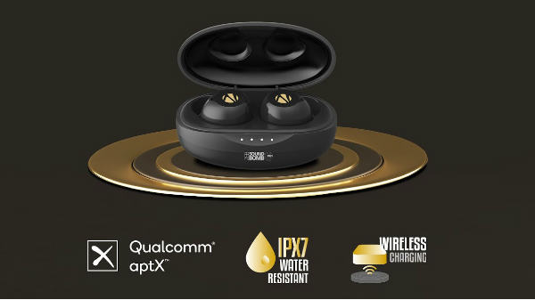 சவுண்ட் பாம்ப் கியூ புரோ இயர்பட்ஸ் பிளாக்