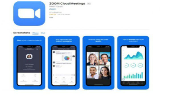 பிரபலமடைந்த செயலிகளில் ஜூம்