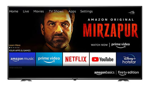  பயர் டிவி எடிஷன் ஸ்மார்ட் டிவி மாடல்களின் மென்பொருள் அமைப்புகளைப் பற்