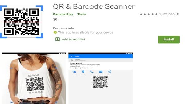 க்யூஆர் மற்றும் பார்கோட் ஸ்கேனர்