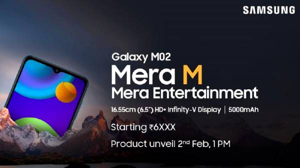 சாம்சங் கேலக்ஸி எம் 02 ஸ்மார்ட்போன் 