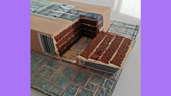 அமேசான் பார்சல் போலவே கேக்