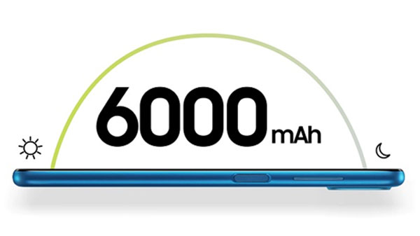 6000 எம்ஏஎச் பேட்டரி