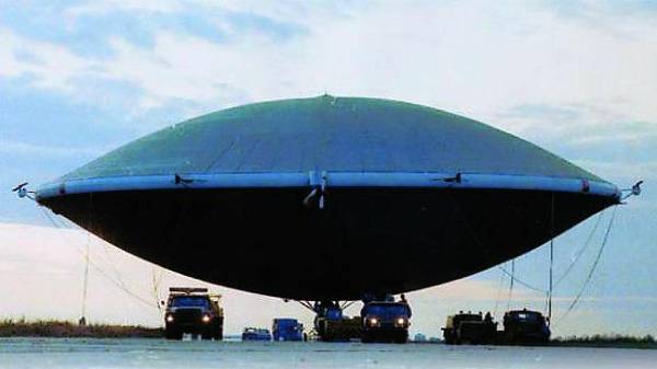 சாஸர் வடிவ ஏர்ஷிப்