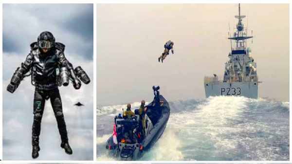 ஐயன் மேன் போன்ற சூட்டை சோதனை செய்யும் பிரிட்டிஷ்