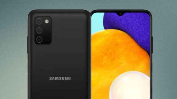 சாம்சங் கேலக்ஸி ஏ03 எஸ் வடிவமைப்பு 