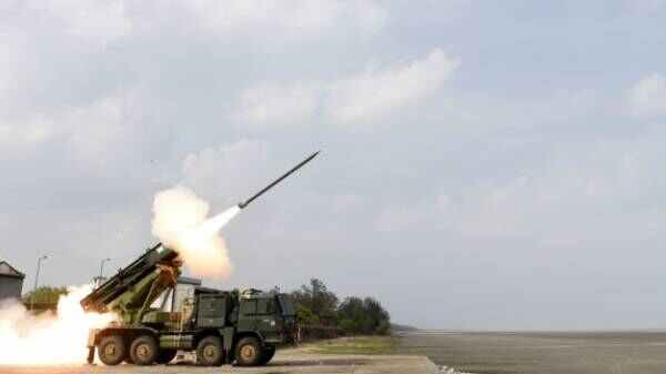 பினாகா ராக்கெட் சோதனை