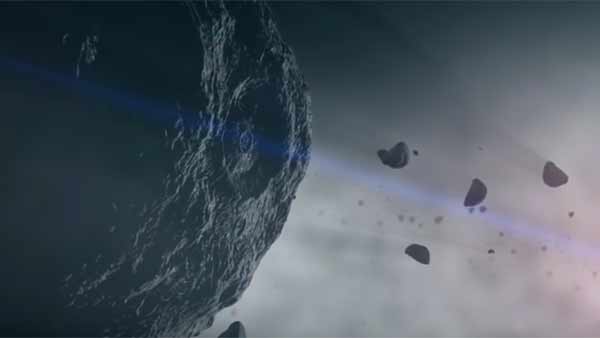 முன்னதாக கடந்து சென்ற எரிகல்