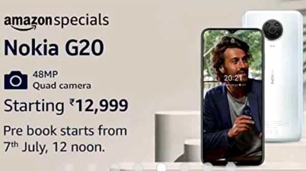 நோக்கியா G20 ஸ்மார்ட்போனின் விலை என்ன? எப்போது முன்பதிவு செய்யலாம்?