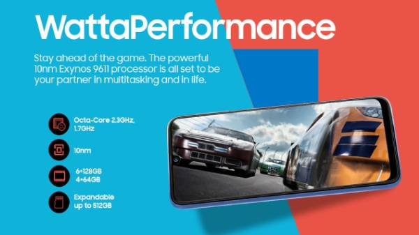 ஆக்டோ-கோர் எக்ஸிநோஸ் 9611 எஸ்ஒசி சிப்செட் 