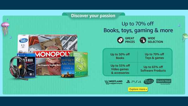 70% வரை தள்ளுபடி