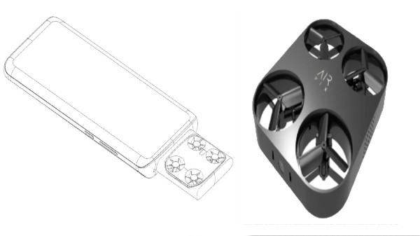 ஸ்மார்ட்போனிலிருந்து பிரிக்கப்பட்டு பறக்கக்கூடிய கேமரா 