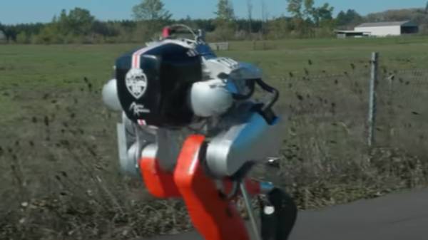 பை பெடல் எனப்படும் அதன் கால்களின் மூலம் ஓடுகிறது