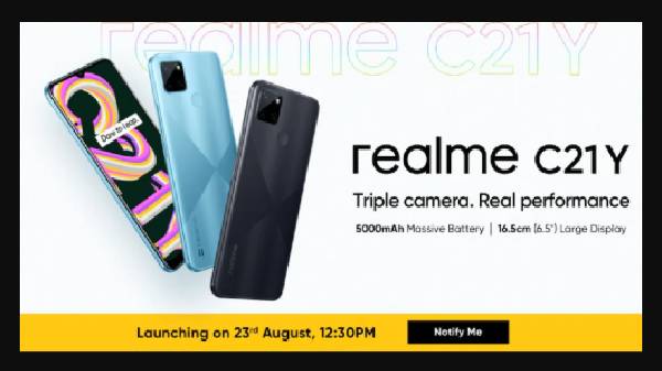 Realme C21Y இந்தியாவில் அறிமுகமாகிறதா?