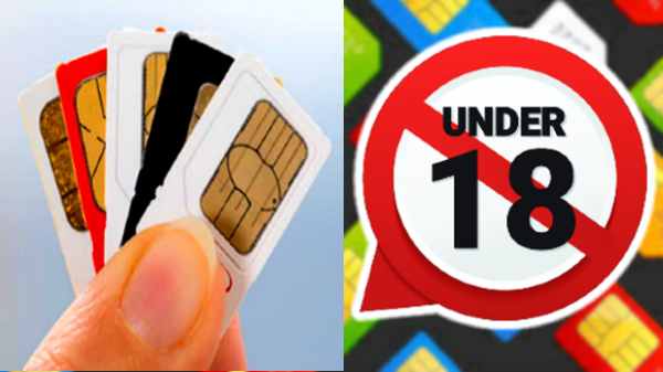 18 வயதிற்குட்பட்ட நபர் இந்தியாவில் சிம் கார்டு வாங்கலாமா?