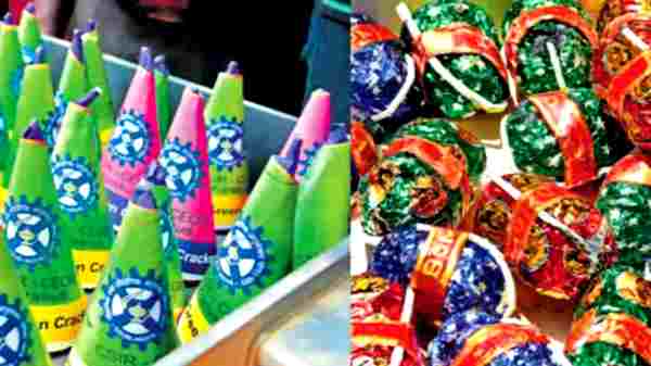 பசுமை பட்டாசுகளுக்கும், வழக்கமான பட்டாசுகளுக்கும் இடையில் உள்ள வேறுபாடு என்ன?