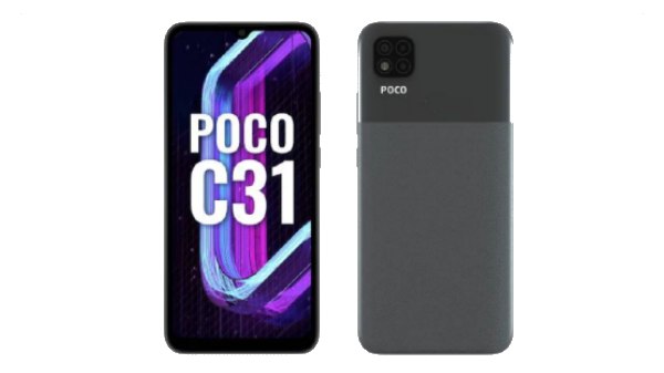 போக்கோ சி31 ஸ்மார்ட்போன் மாடல் 