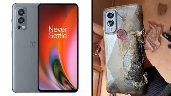 வெடித்துச் சிதறிய OnePlus Nord 2 5G ஸ்மார்ட்போன்
