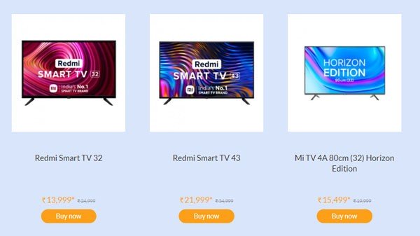 ஸ்மார்ட்டிவிகளுக்கு 50% வரை தள்ளுபடி