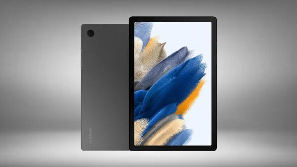 லக்ஸி டேப் ஏ8 மாடலின் பின்புறம்