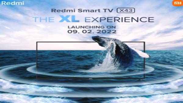 ரெட்மி ஸ்மார்ட்டிவி எக்ஸ் 43