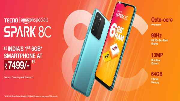 Tecno Spark 8C விலை மற்றும் விற்பனை விபரம்