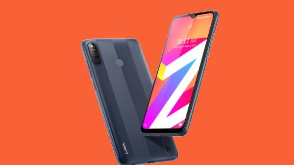 லாவா Z3 ஸ்மார்ட்போனின் பின்புறம் 8எம்பி