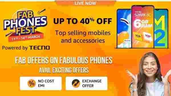Amazon Fab Phone Fest 2022-ல் தள்ளுபடி