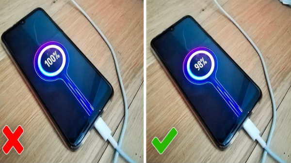 6. 100% சார்ஜ் செய்யும் மோசமான பழக்கம்