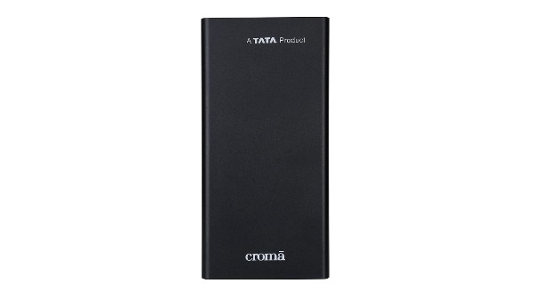 5. Croma 10W Fast Charge 10000mAh Lithium Polymer Power Bank