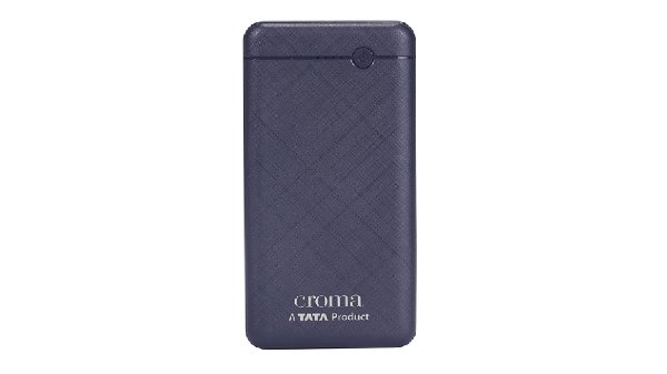 2. Croma 12W Fast Charge 10000mAh Lithium Polymer Power Bank